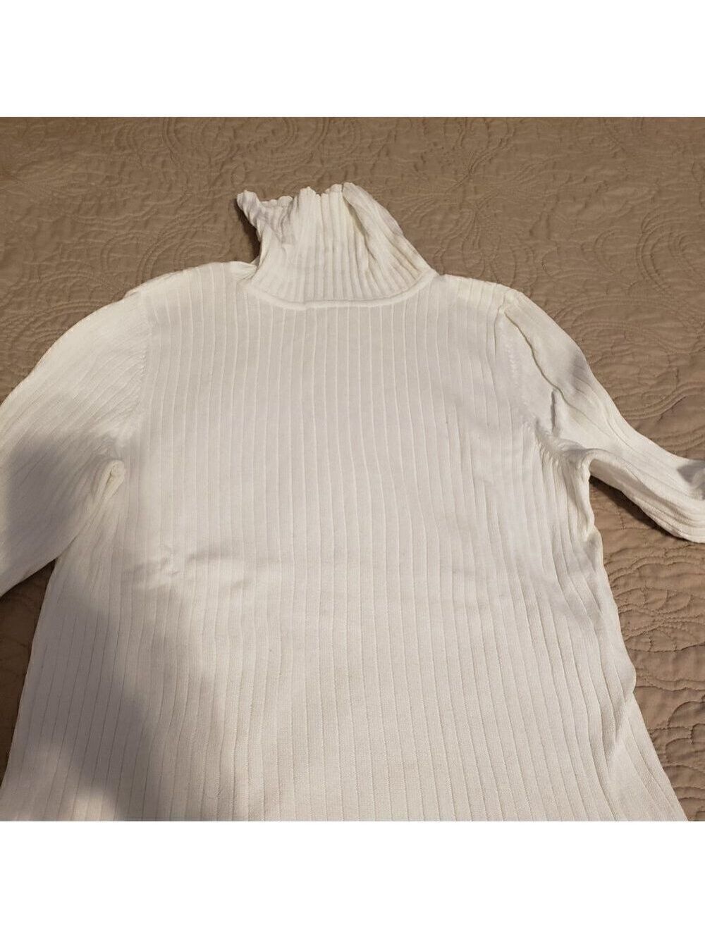 KIM Rogers Signature ribbed turtleneck sweater